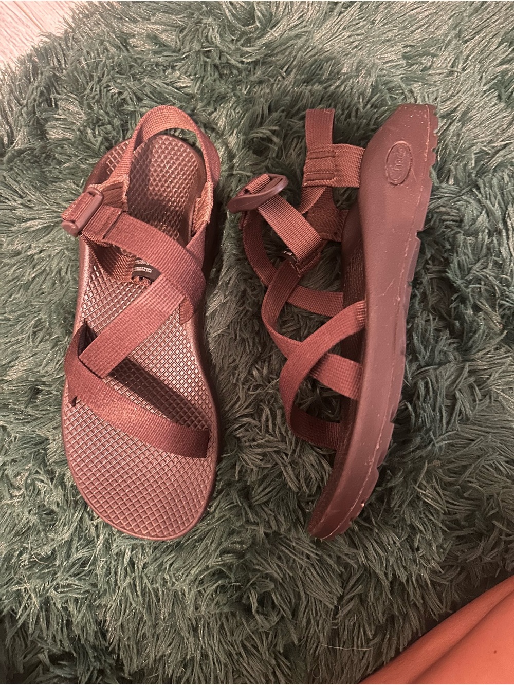 Chaco Women’s Brown Z/1 Sandals with Straps Size 10